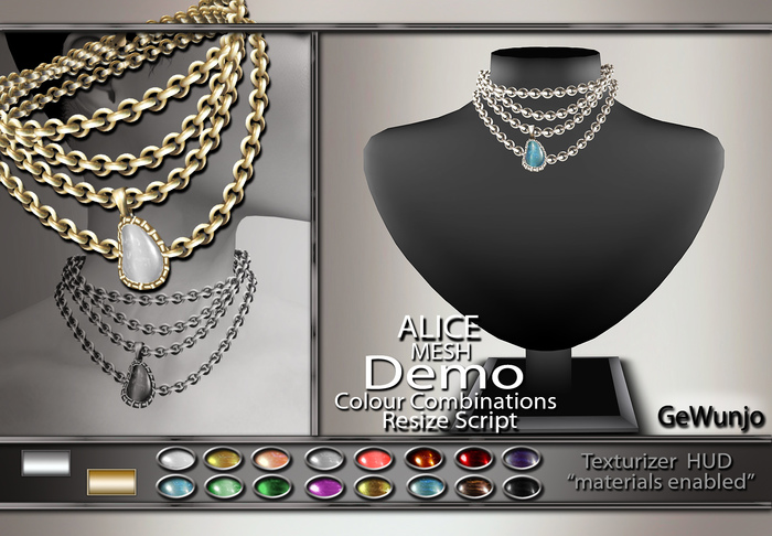 GeWunjo : ALICE necklace DEMO