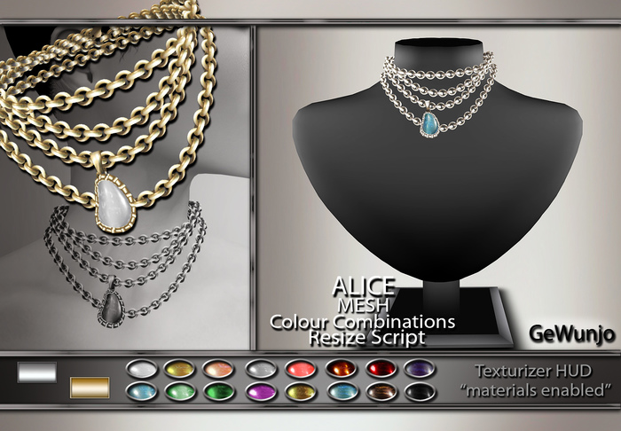 GeWunjo : ALICE necklace
