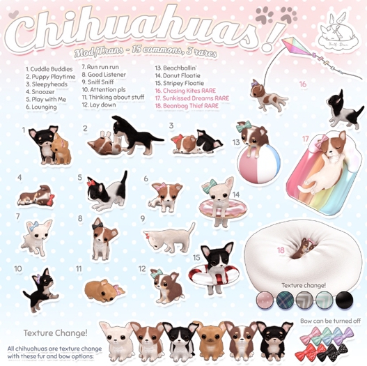 +Half-Deer+ Chihuahua - Chasing Kites RARE