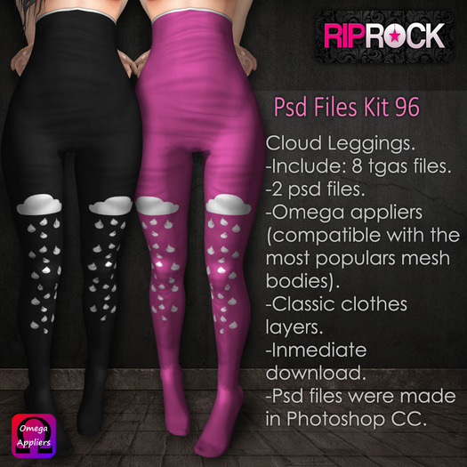 RipRock - Kit 96, Omega Applier, psd, tga, full perms