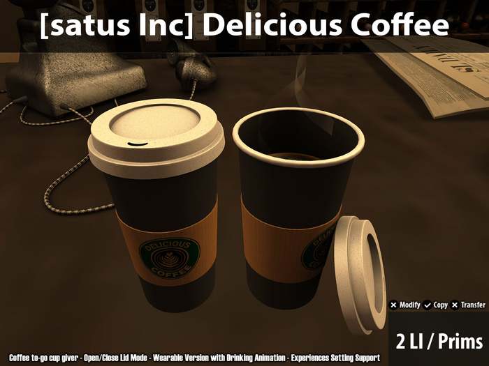 [satus Inc] Delicious Coffee