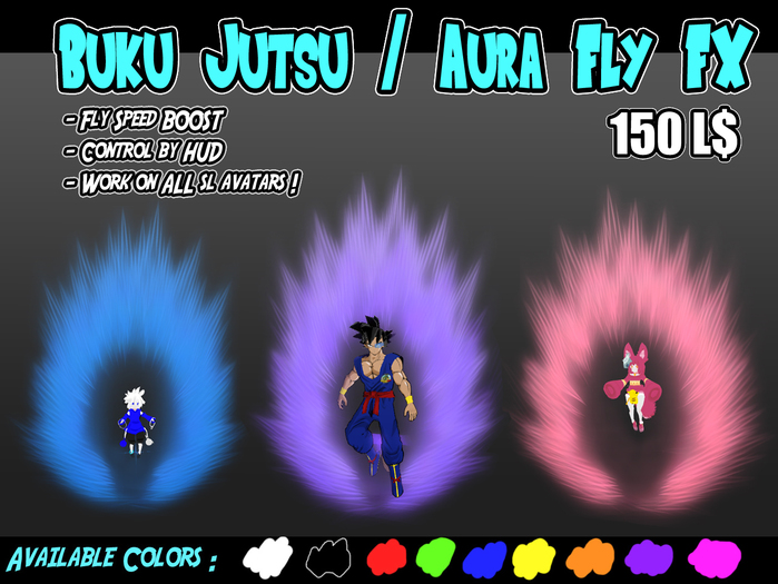 -]S-WORLD[- Buku Jutsu / Aura fly FX