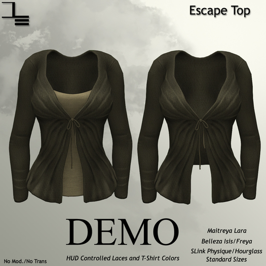 DE Designs - Escape Top - DEMO