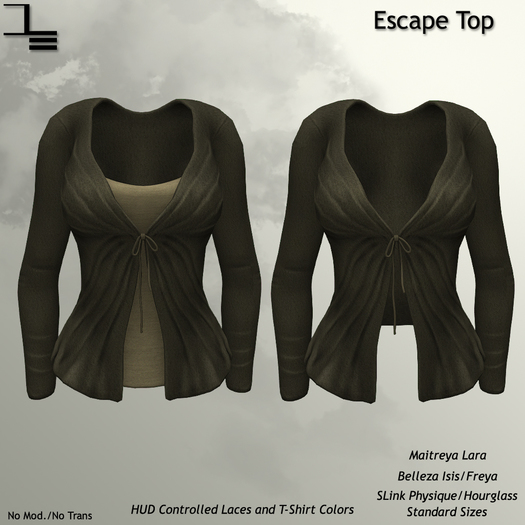 DE Designs - Escape Top - Earth