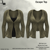 DE Designs - Escape Top - Tan