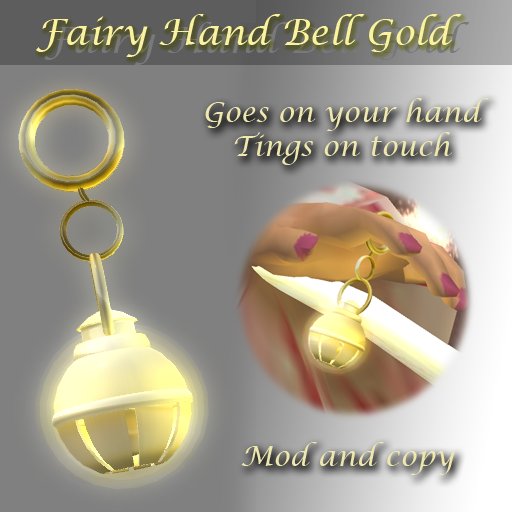 Fairy Hand Bell Gold (Retail SLX)