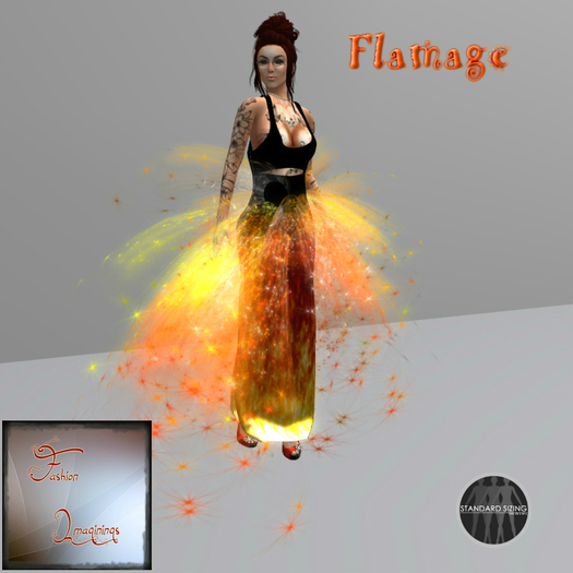 Flamage Gown (Boxed)