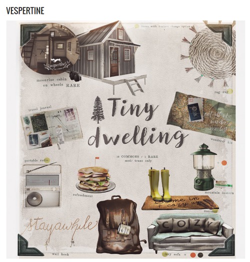 {vespertine}tiny dwelling - mountain lantern / red -10