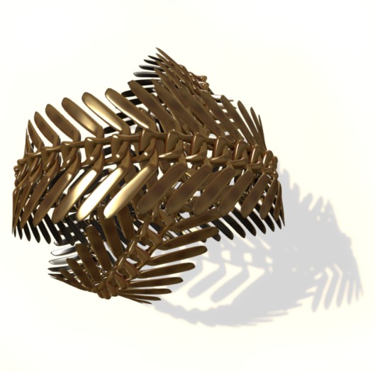 Montauk Golden Laurel Bracelets