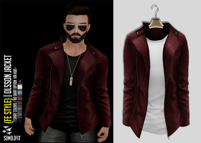 {Fe Style} Olsson Jacket w/Shirt - [Red] [BOX]