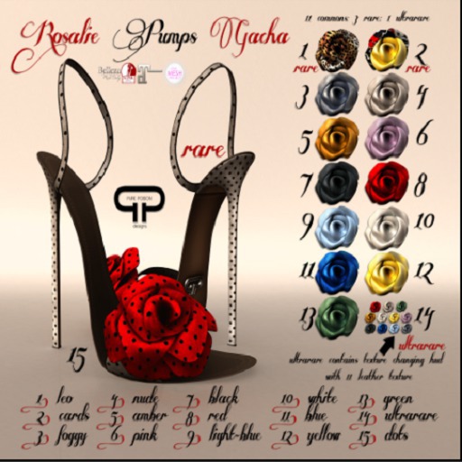 Pure Poison  - Rosalie Pumps - Yellow - Slink[BOXED]