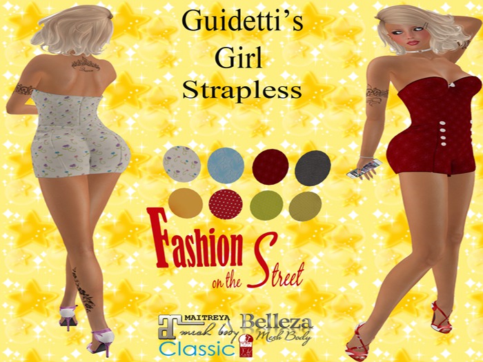 Guidetti's Girl Strapless With Hud