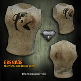 Harleys Aesthetic Sleeveless Shirt GRENADE (boxed)