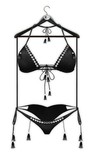 !Rebel Hope - Kauai Mesh Bikini Black
