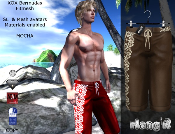 [Hang'R] XOX Bermudas (mocha)