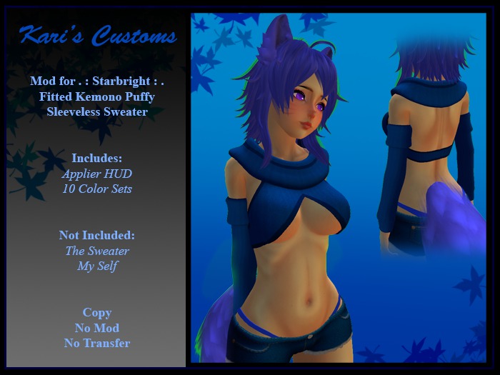 Star Puffy Sweater V Busty HUD v1