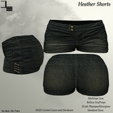 DE Designs - Heather Shorts - Jean Hiker