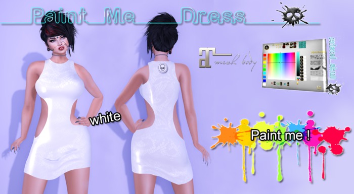 _[CristalSkull]_ Paint Me Dress!