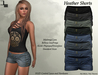 De designs heather jean shorts