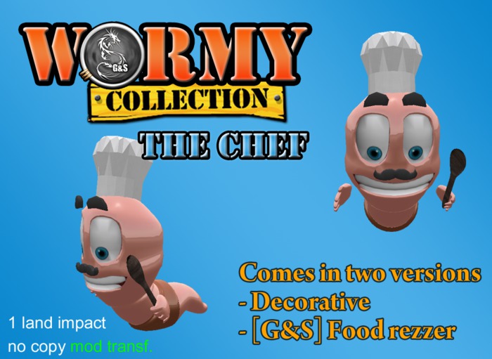 BN Wormy Chef - No Copy / Transf. Version