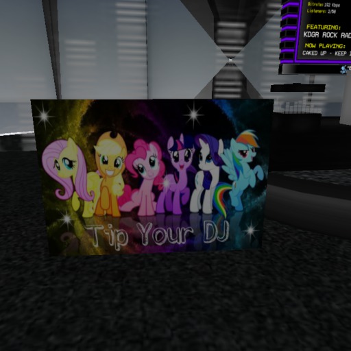 TIP JAR BOX GIRLIE