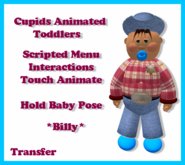 *CUPIDS ANIMATED TODDLER* Billy