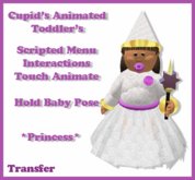 *CUPIDS ANIMATED TODDLER*  Princess