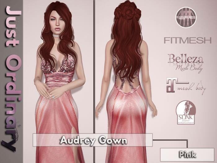 Audrey Gown Pink