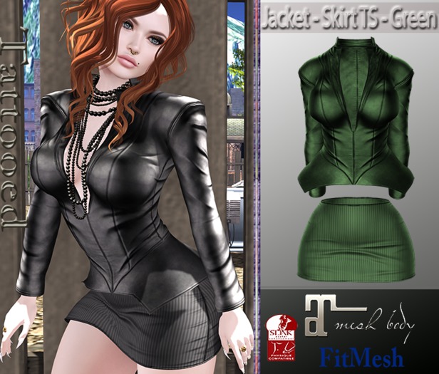 Jacket - Skirt TS - Green