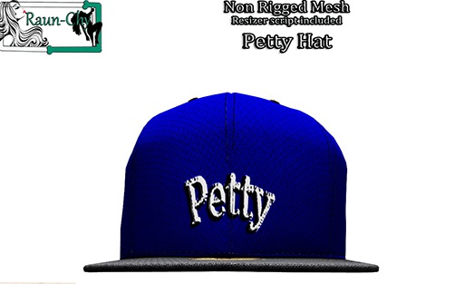 {R} Petty Fitted Cap Blue (ADD)