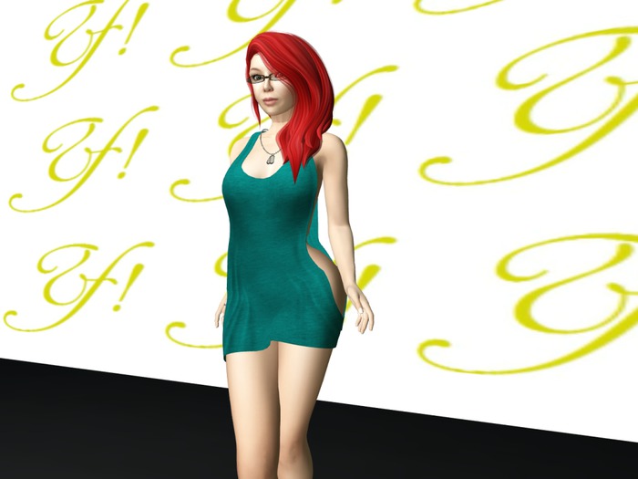 Yesa! designs- Loose Tank W/Deep Sides-  Blue Mint