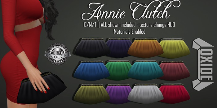 OXIDE Annie Clutch  [wear/add to unpack]