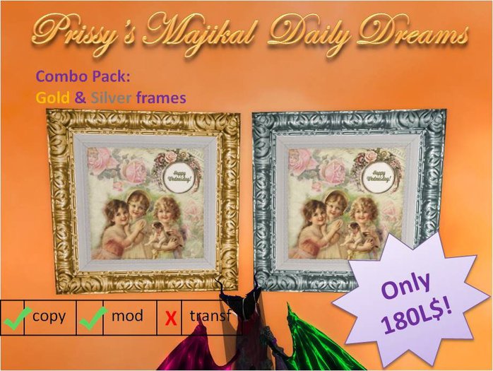 Prissy's Majikal Daily Dreams (Gold & Silver Combo-Pack)