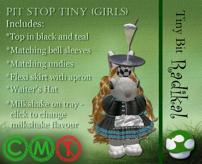 Pit Stop Tiny (Girls)