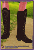 ~LP~ Lace Up Field Boots Unrigged [BOXED] Brown