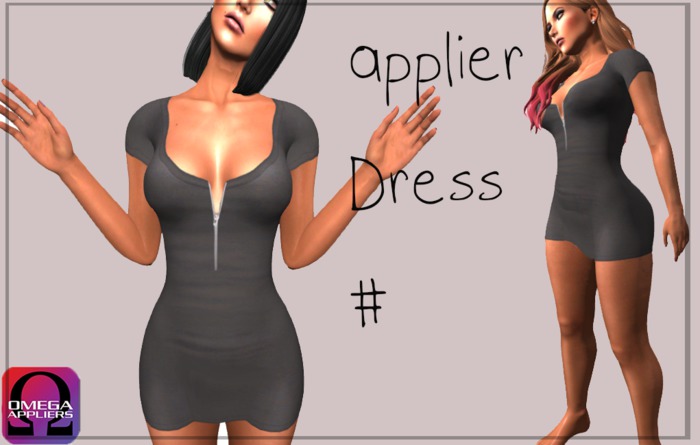 Danai Dress Zippy Grey