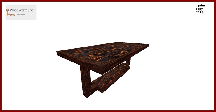A one prim volcanic rock table