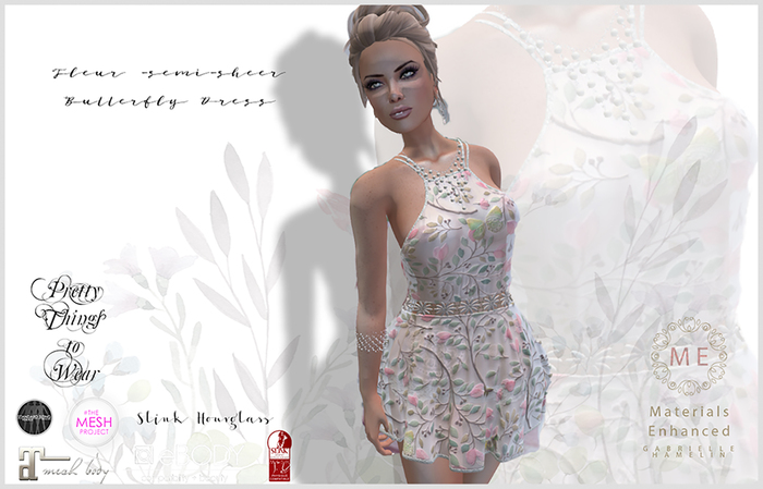 .::Pretty Fleur::. Sheer  Butterfly