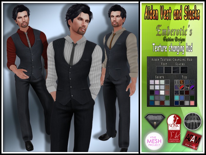 EFDM_22 Aiden Vest and Tie
