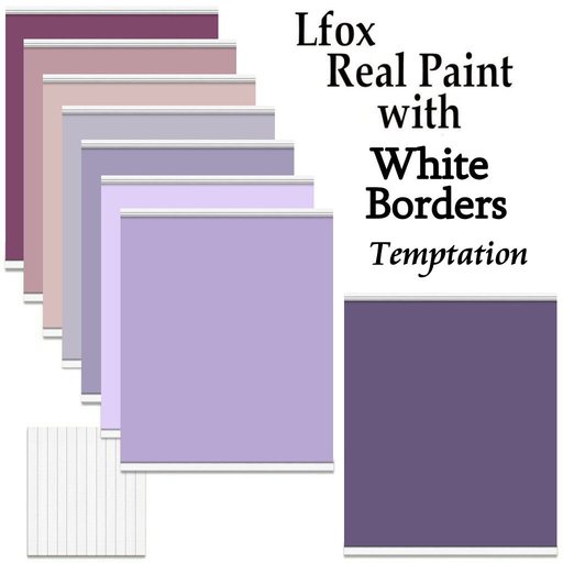 lfox White Borders - Temptation