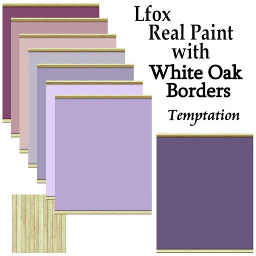 lfox White Oak Borders - Temptation