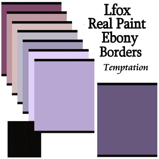 lfox Ebony Borders - Temptation