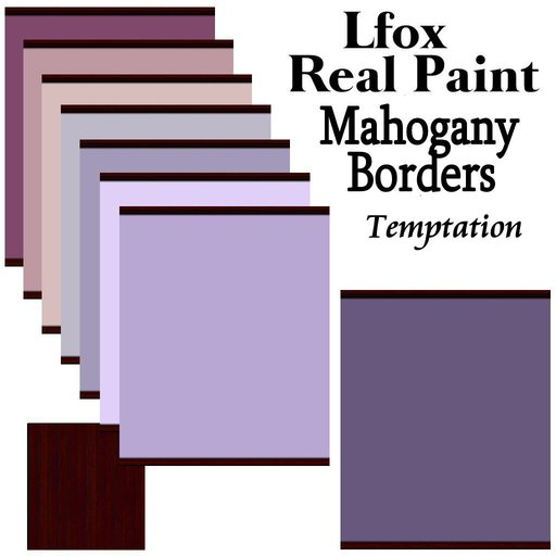 lfox Mahogany Borders - Temptation