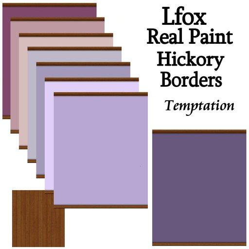 lfox Hickory Borders - Temptation
