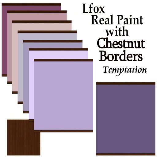 lfox Chestnut Borders - Temptation