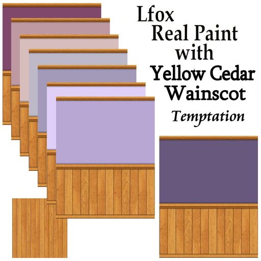 lfox Yellow Cedar Wainscot - Temptation