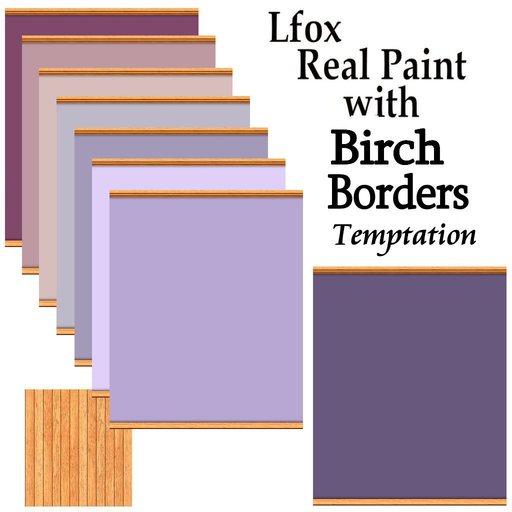 lfox Birch Borders - Temptation