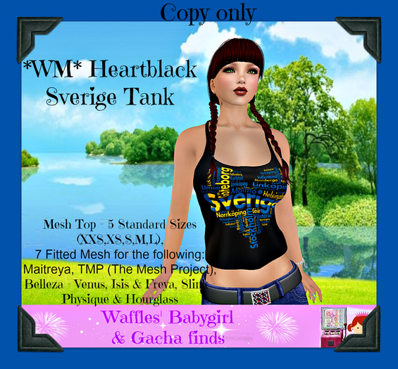*WM* HeartblackSverige Tank
