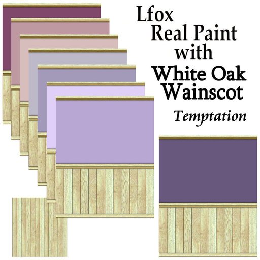 lfox White Oak Wainscot - Temptation