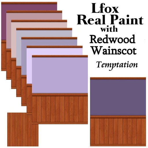 lfox Redwood Wainscot - Temptation